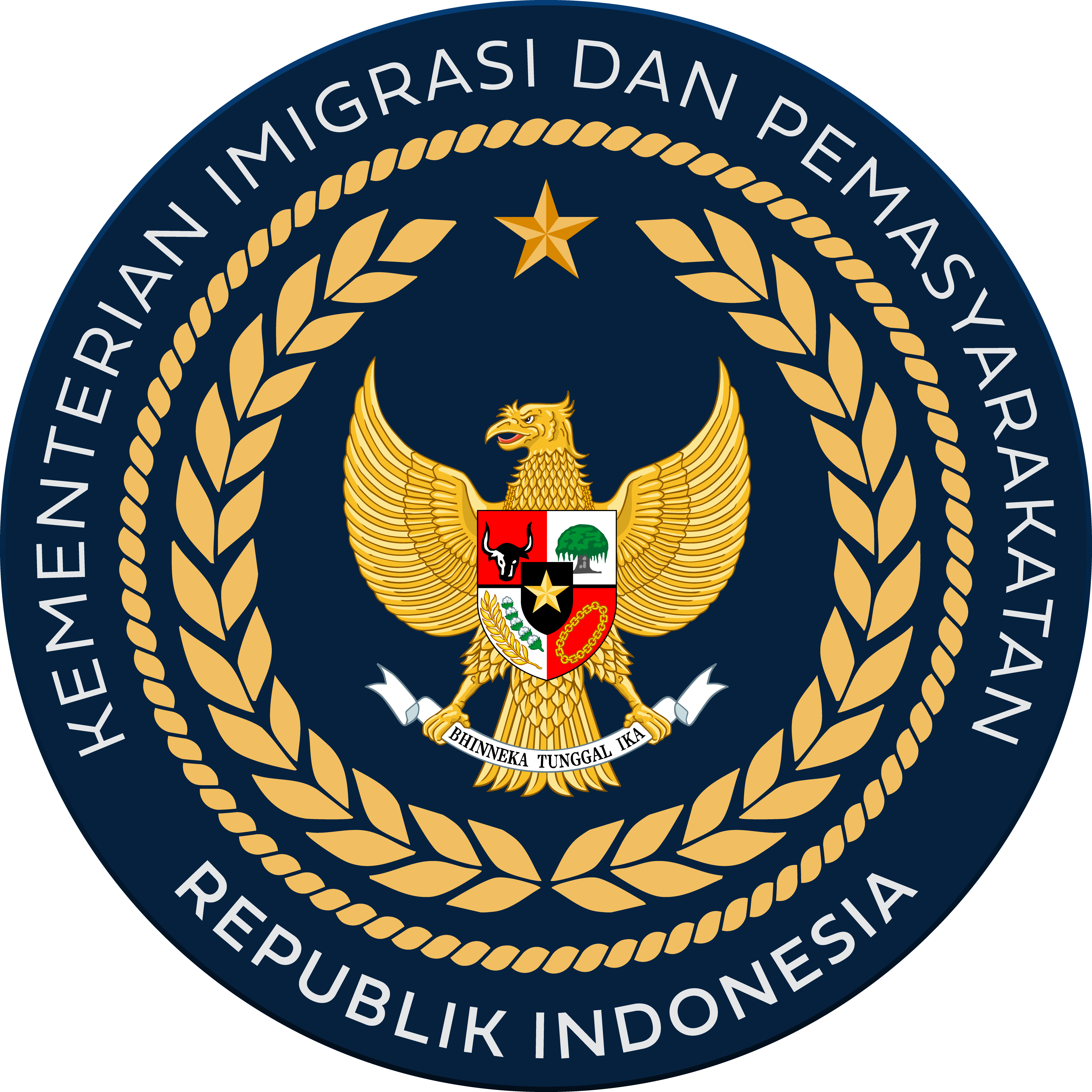 Ministry of Immigration and Corrections emblem